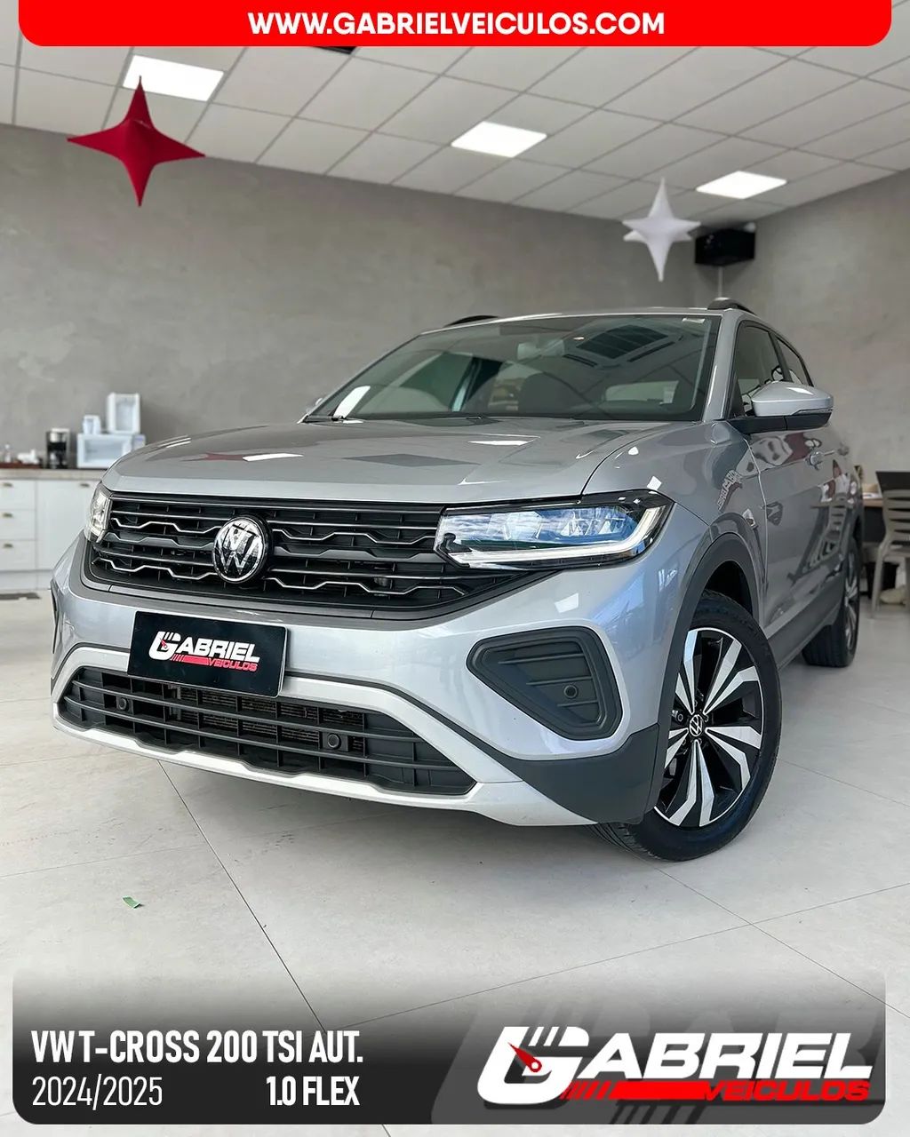 Volkswagen T-Cross T-Cross 200 TSI 1.0 Flex 12V 5p Aut. 2025