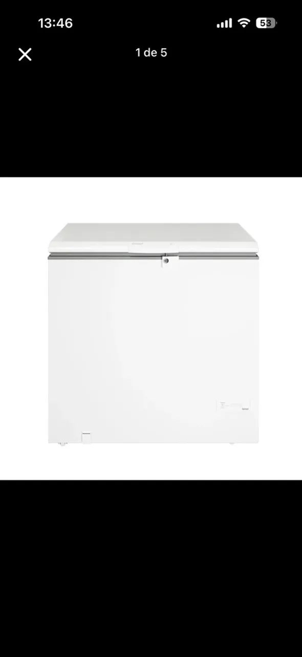 Freezer Horizontal Consul 307 Litros Branco