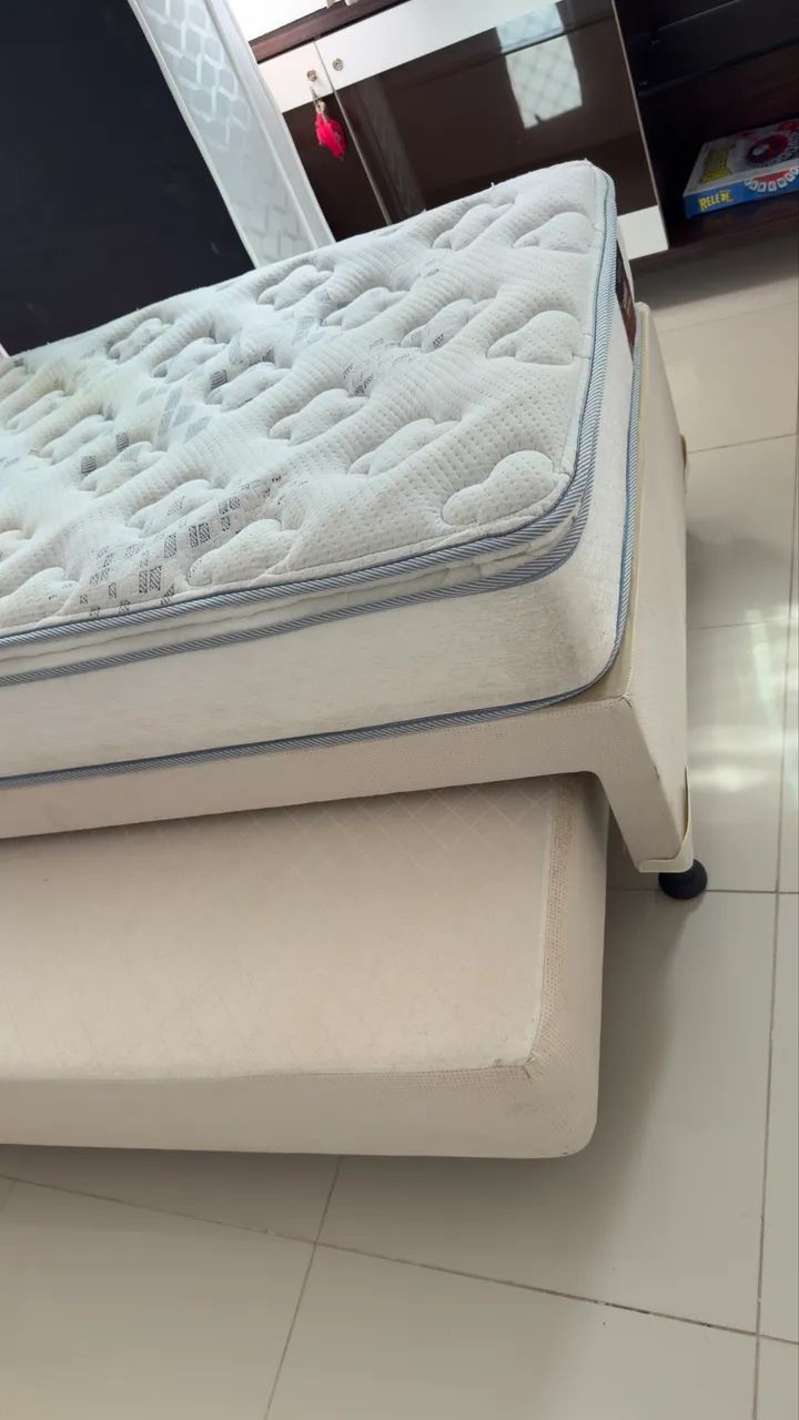 Cama Box  +cama auxiliar ( sem colchão ) - Foto 4