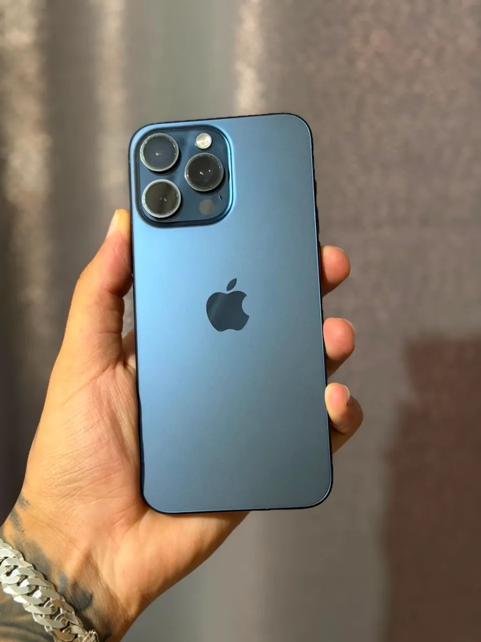 ? iPhone 15 Pro 512GB Azul Titânio  - Foto 3