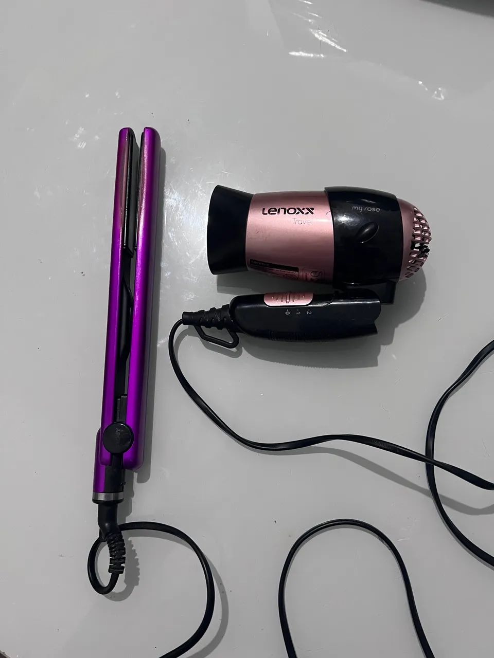 Prancha + secador 