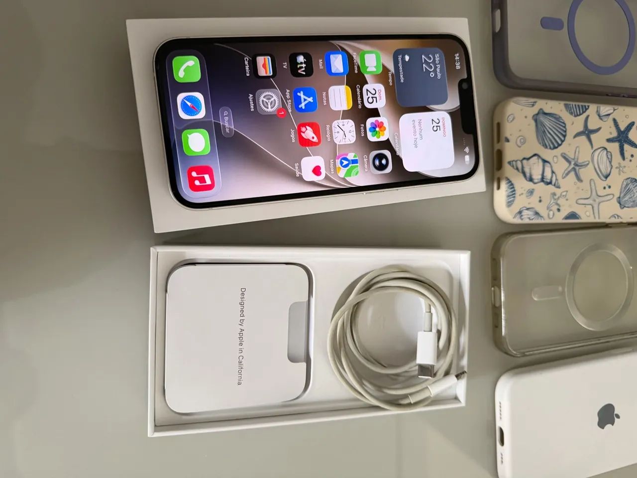 IPhone 14 128GB - Branco Impecável  - Foto 5