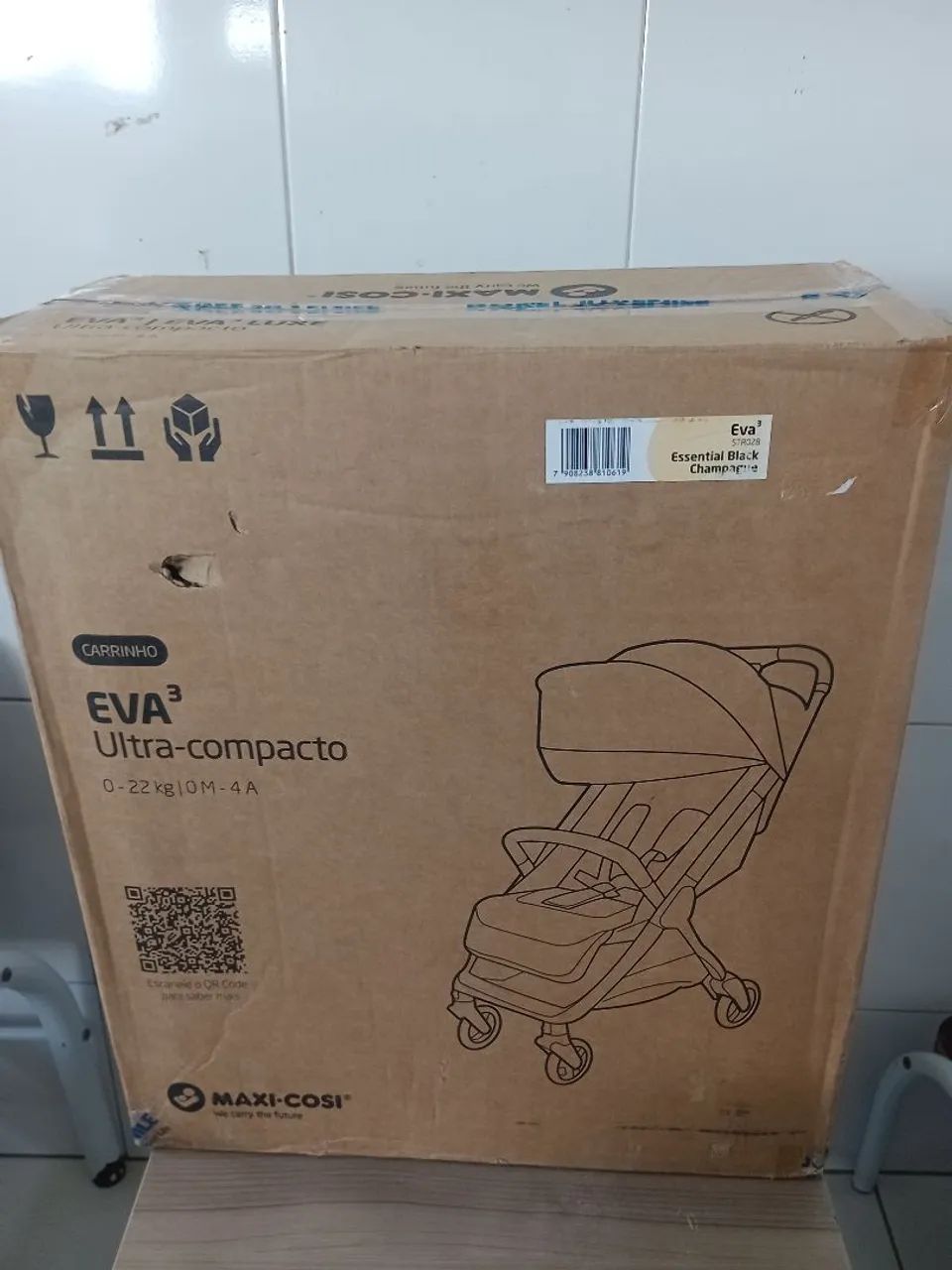 Carrinho de bebê novo 