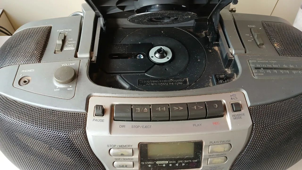 Aparelho de som microsistem CD fita e rádios  - Foto 2