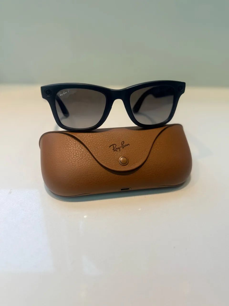 Óculos Inteligentes Ray-Ban Meta Wayfarer (Gen 2) - Impecável - Foto 3