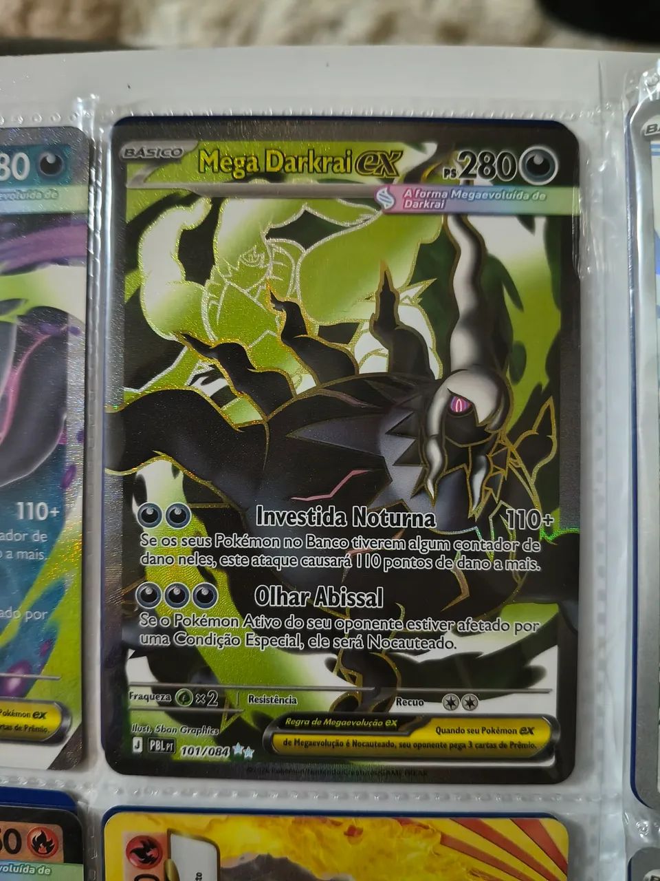 Combo cartas pokemon mega darkrai ex - Foto 3