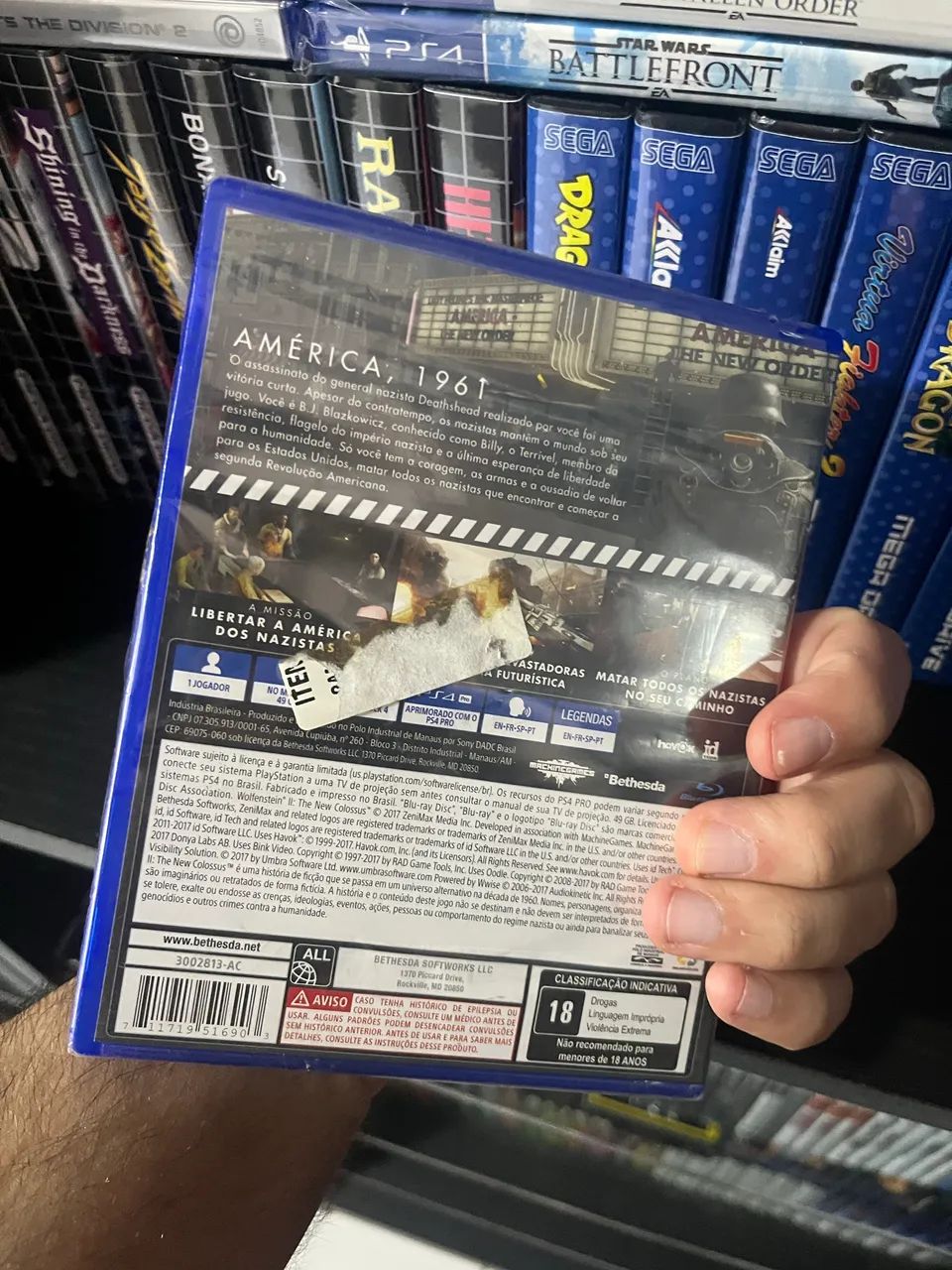 Wolfenstein 2 lacrado ps4 - Foto 2