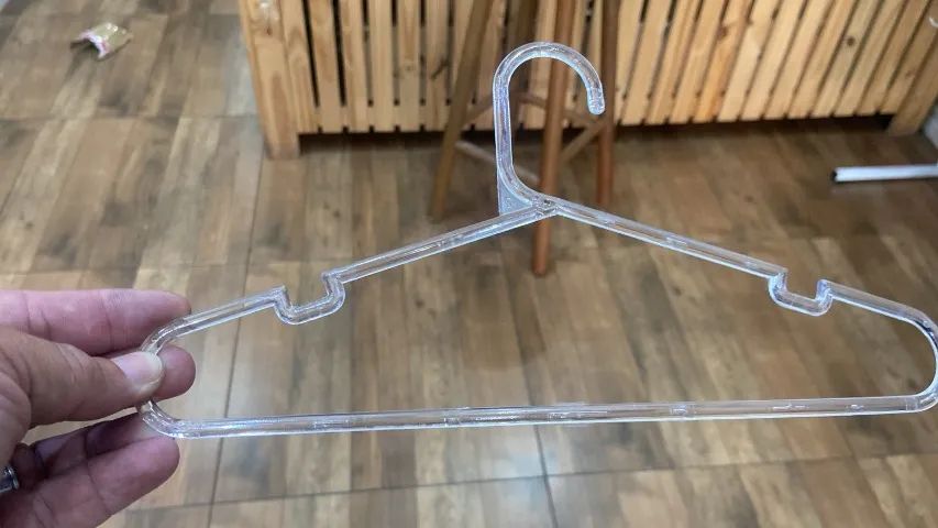 Kit com 30 Cabides Infantil acrilico para Organização de Roupas - Foto 5