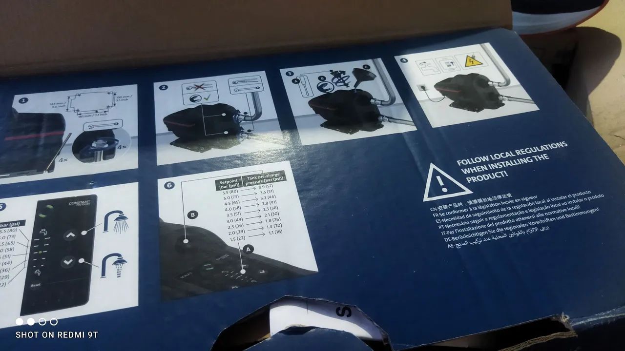 Bomba pressurizadora de água Scala2  - Foto 3