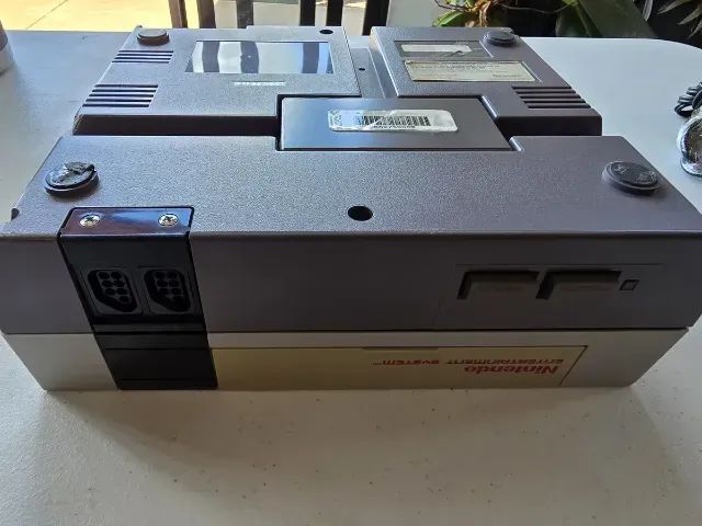 Console Nintendo Nintendinho Nes 8 Bits Com 2 Joysticks Todo Original - Foto 5