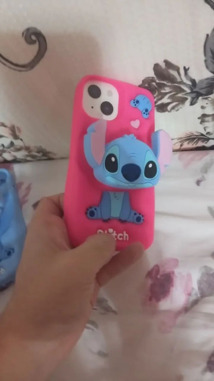 Capa iPhone 13 Lilo Stitch 