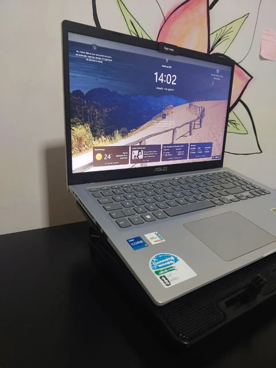 NoteBook ASUS VIVOBOOK i5 BATERIA NÃO VICIADA + BASE REFRIGERADA - Foto 5