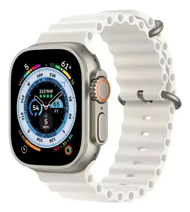 Smartwatch Altomex S8 Ultra Max 49mm GPS Preto Compatível Android/iOS