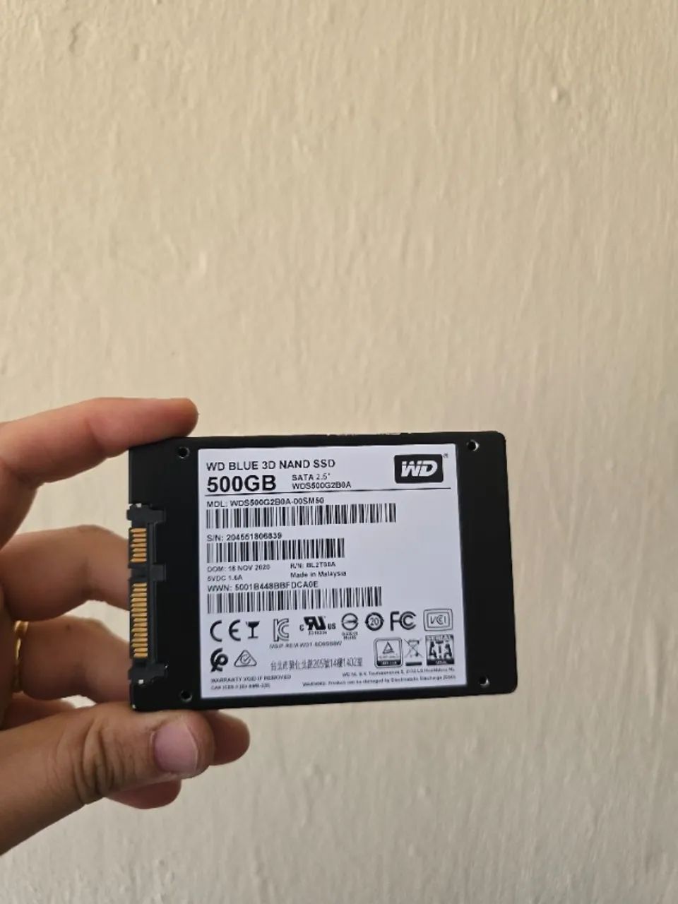 SSD 500GB WD SATA - Foto 3