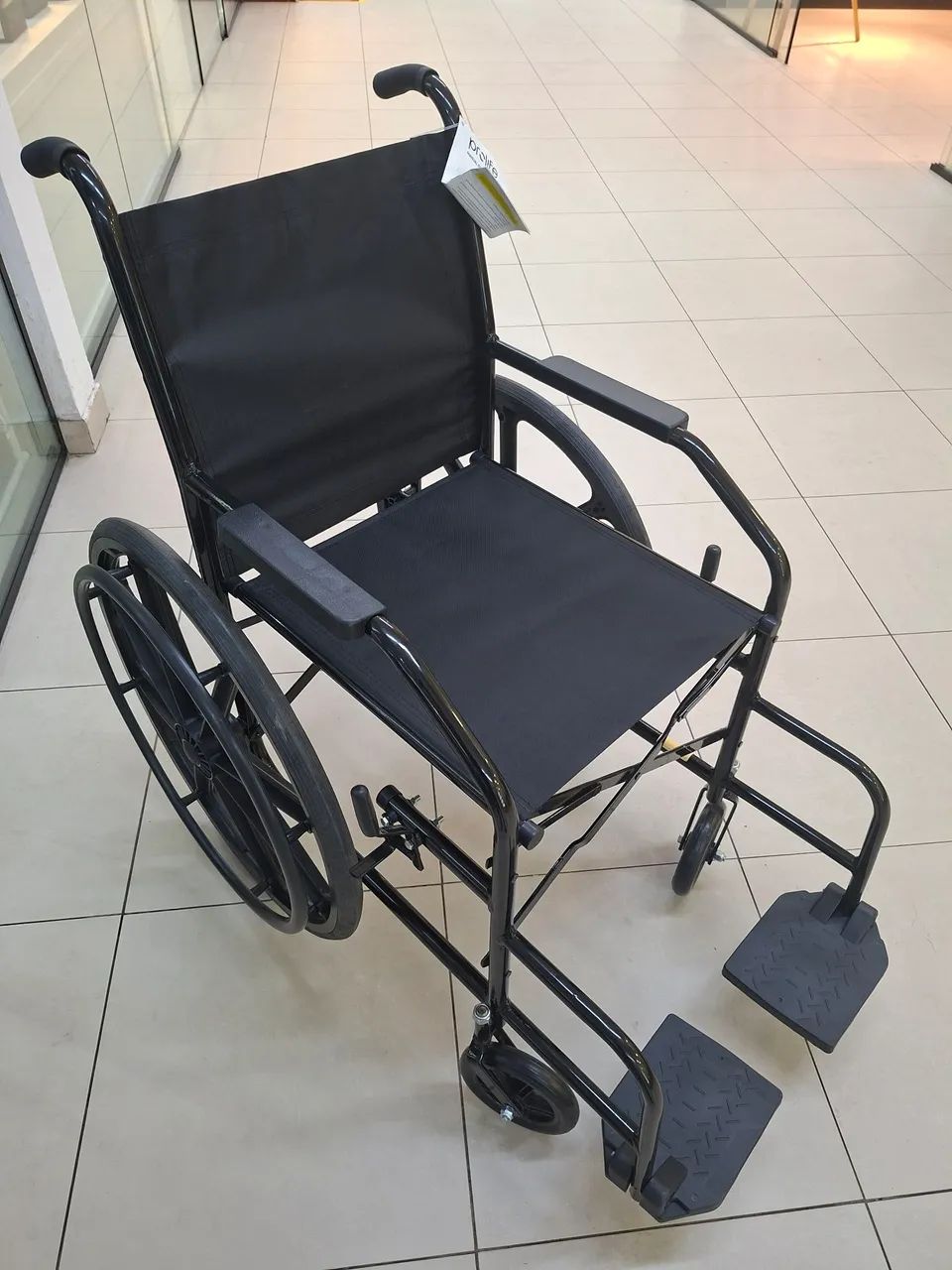 CADEIRA DE RODAS SIMPLES 100KG - Foto 3