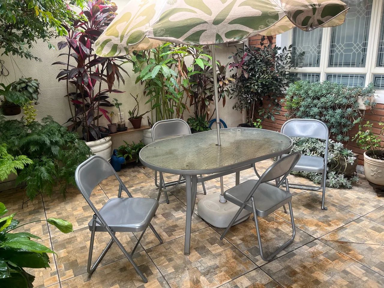  Conjunto para área externa