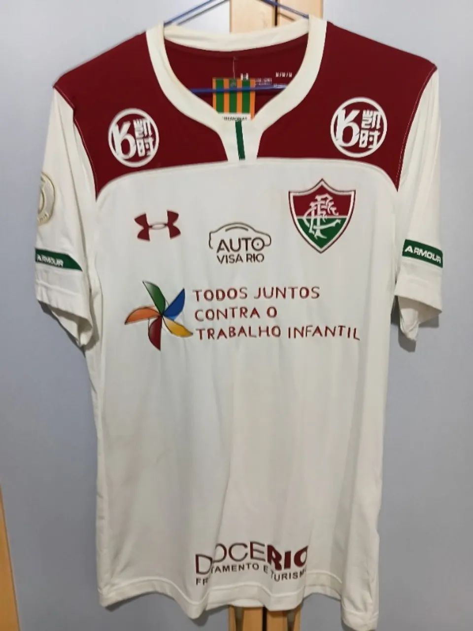 Camisa Fluminense Usada Em Jogo