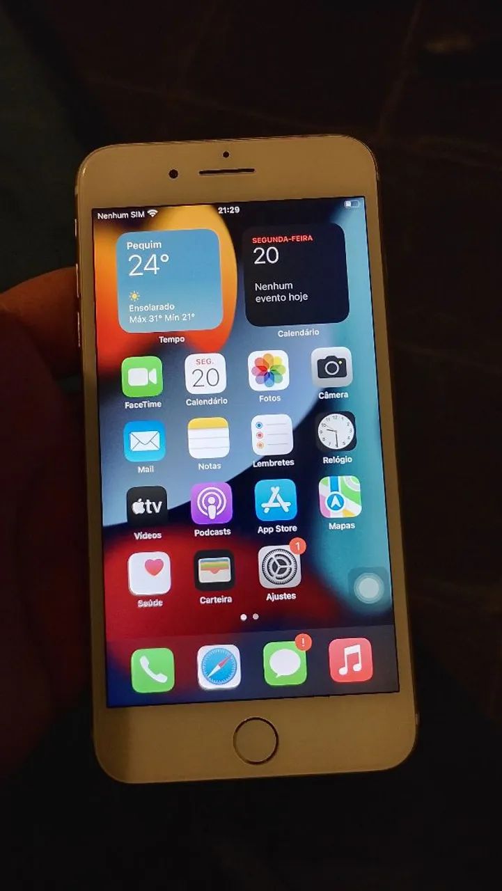 Celular iPhone 7plus.. com defeitos Lê bem a descrição  - Foto 2