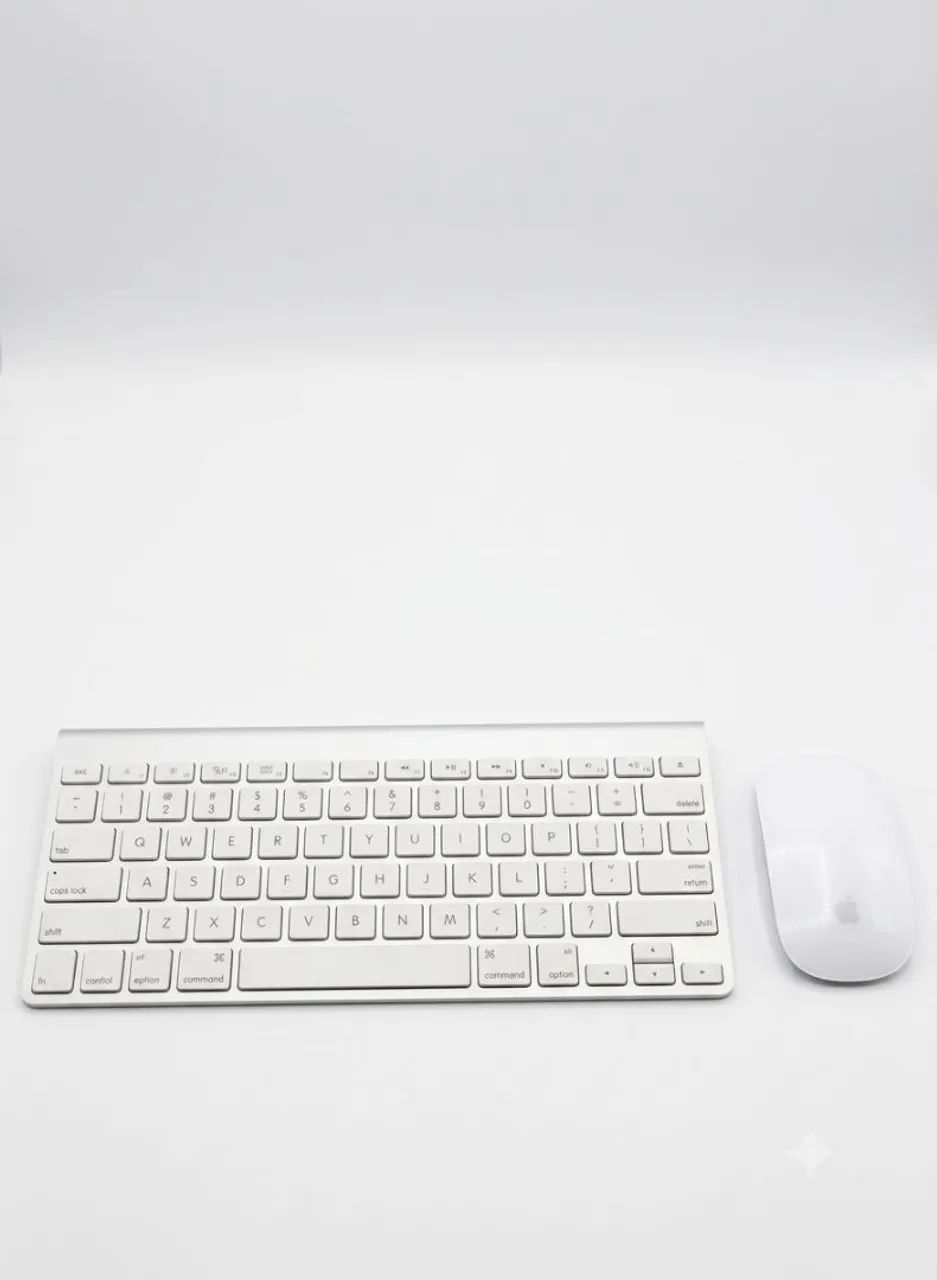 KIT MAGIC MOUSE COM TOUCH E TECLADO WIRELESS ORIGINAL APPLE NAS
