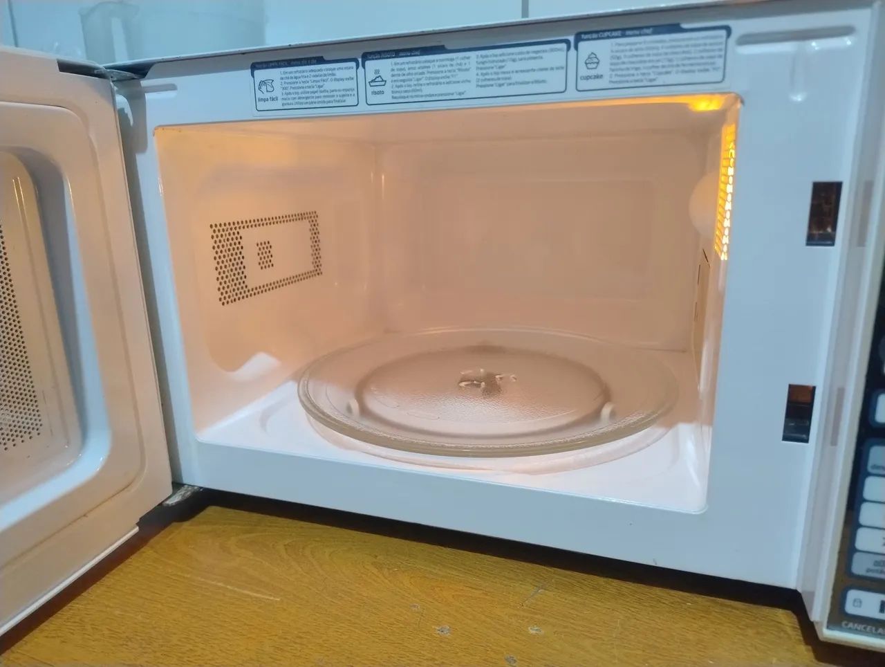 Microondas Midea 20 L, entrega grátis  - Foto 5