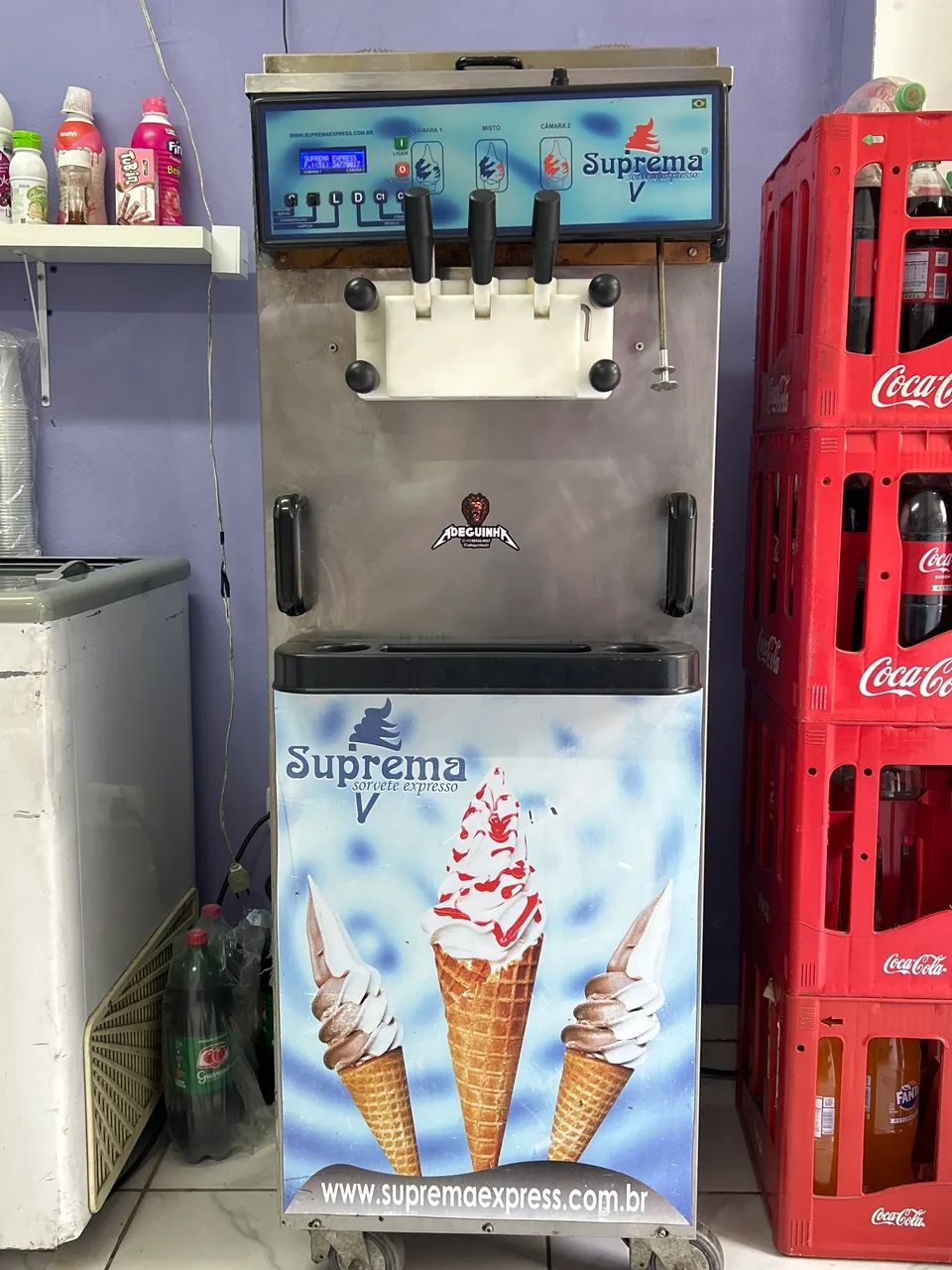 Máquina de sorvete 