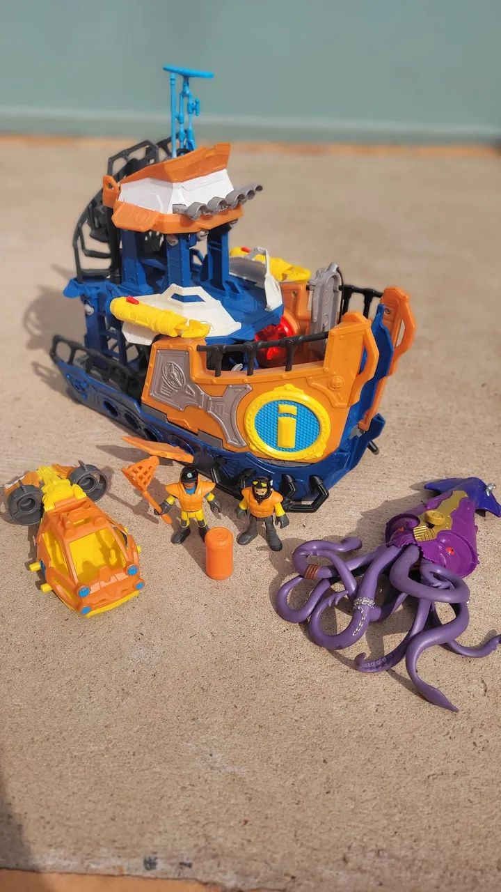 Navio Comando do Mar - Imaginext 