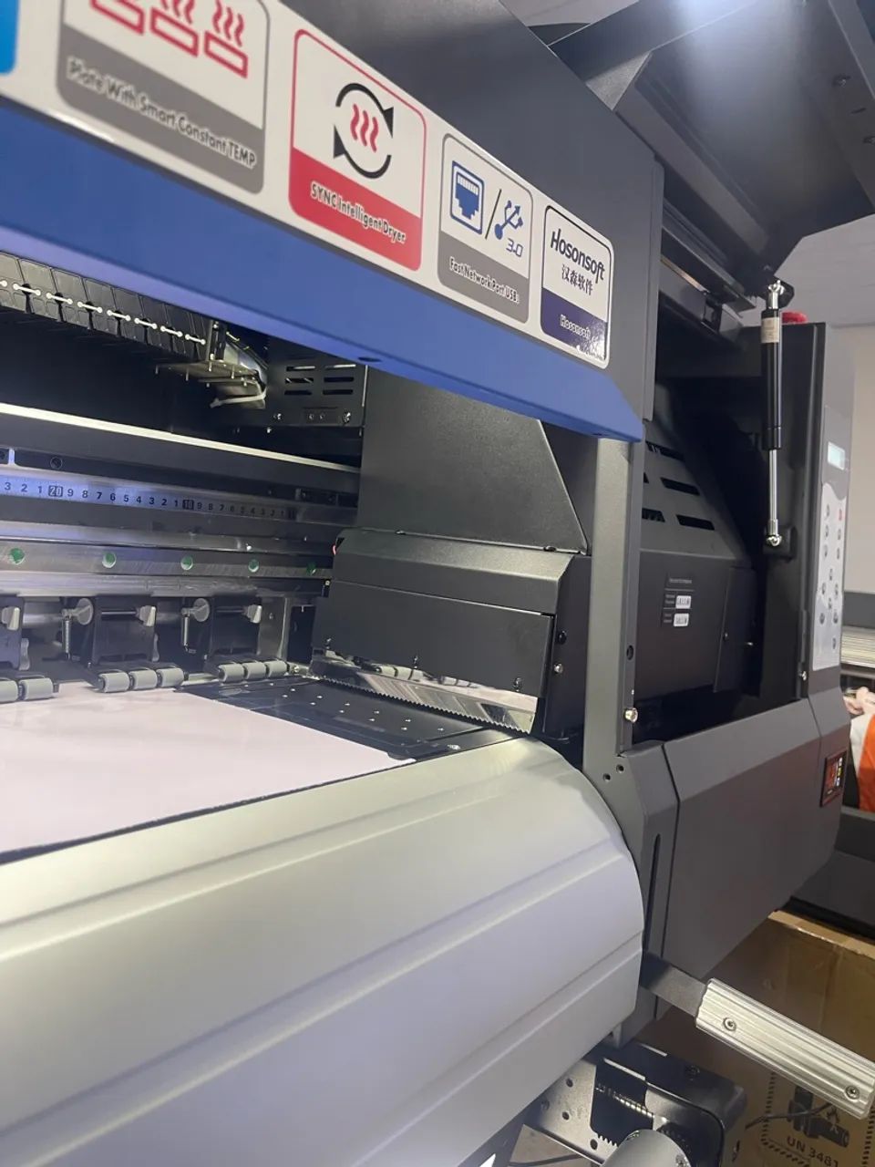 Plotter UV 180 3 Cabeças I3200 Branco, Colorido e Verniz - Foto 3