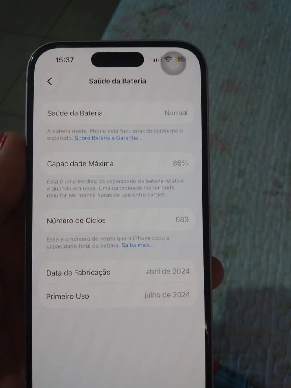 iPhone 15 rosa 128 gigas  - Foto 3