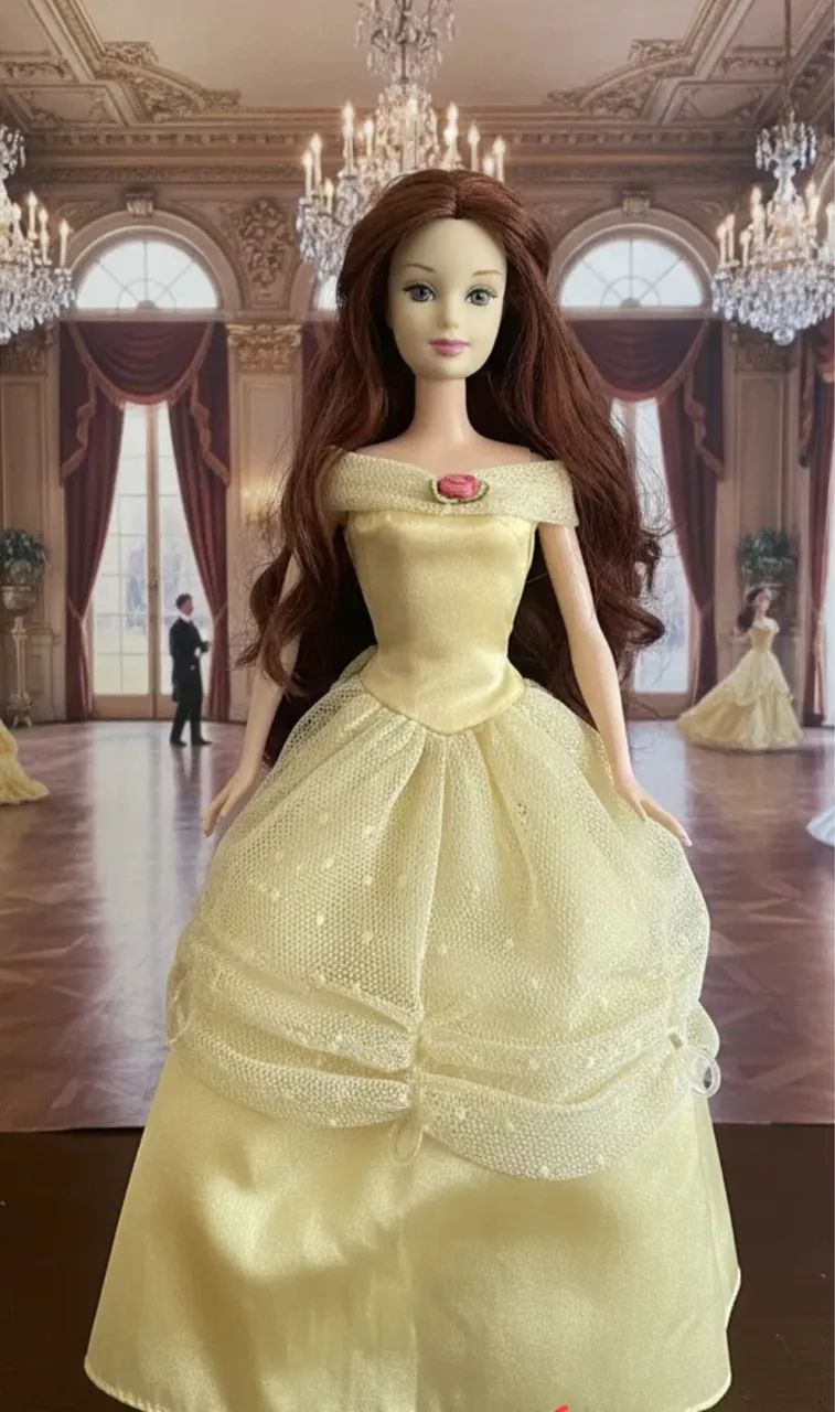 Boneca Rara Bela Disney Mattel 2003 Original 