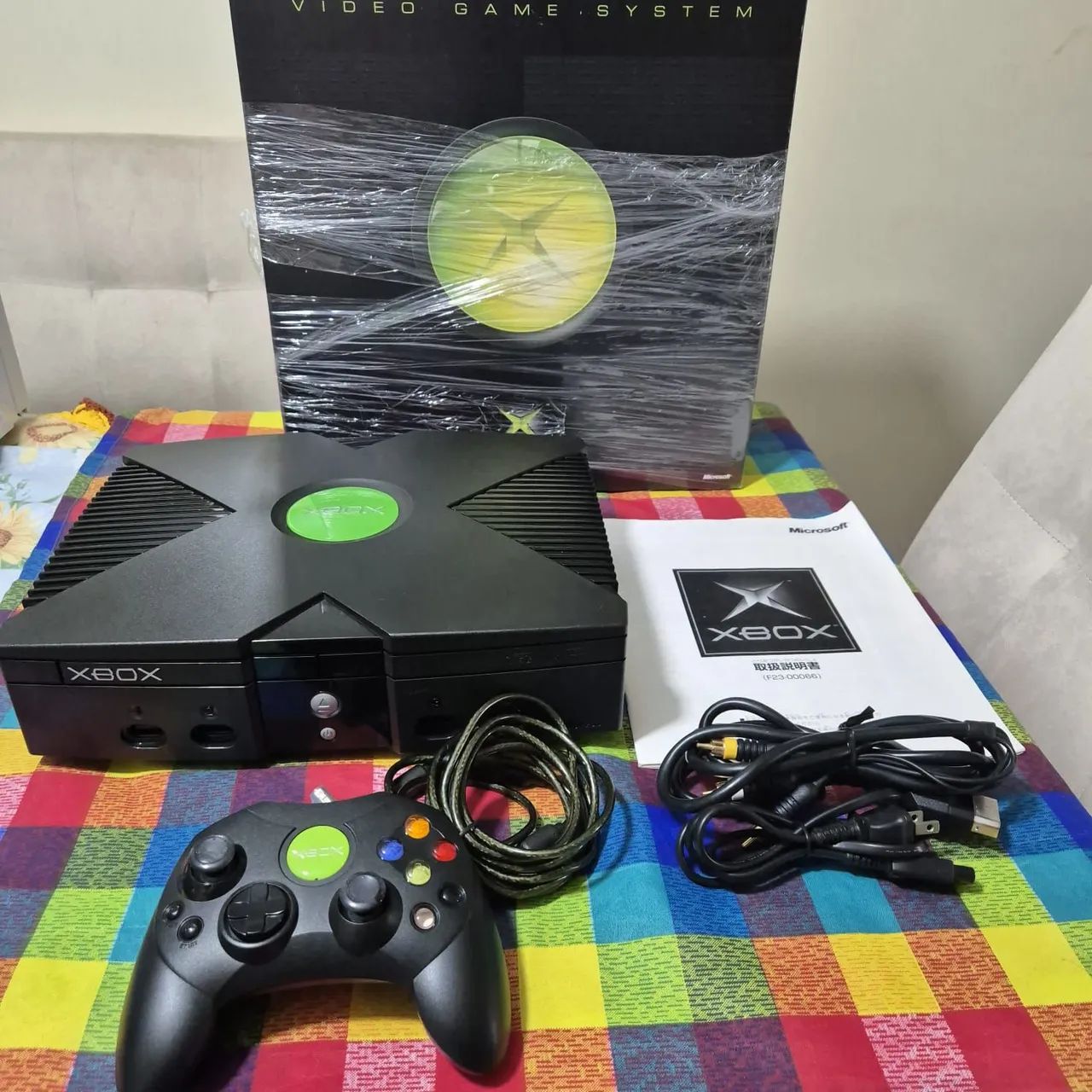 Xbox Clássico 1.0 console com lacre de fábrica 