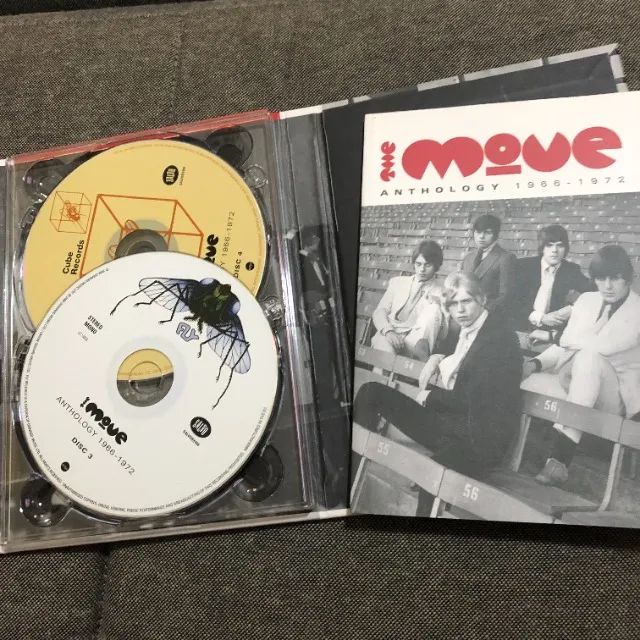 Box 4 CDs The Move - Anthology 1966-1972 Importado Rock Mod Beat Garage - Foto 3