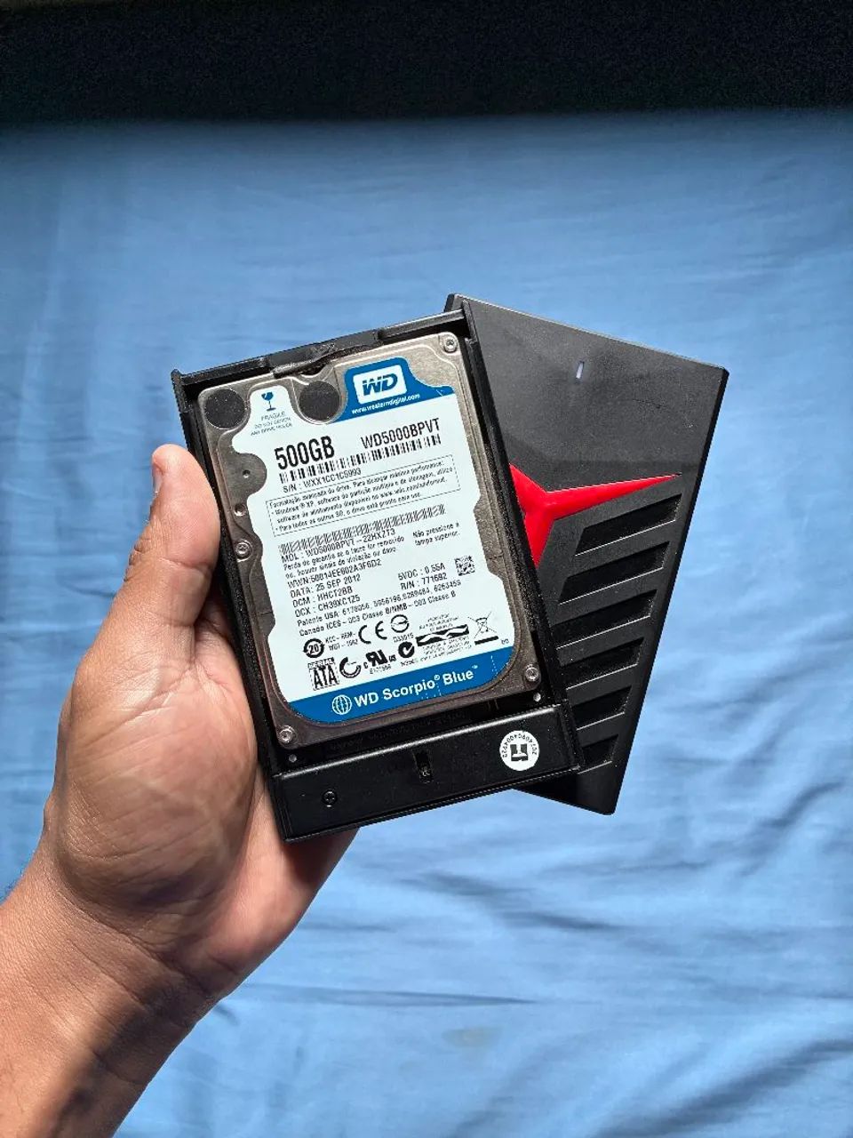 HD externo Western Digital 500GB ? saudável