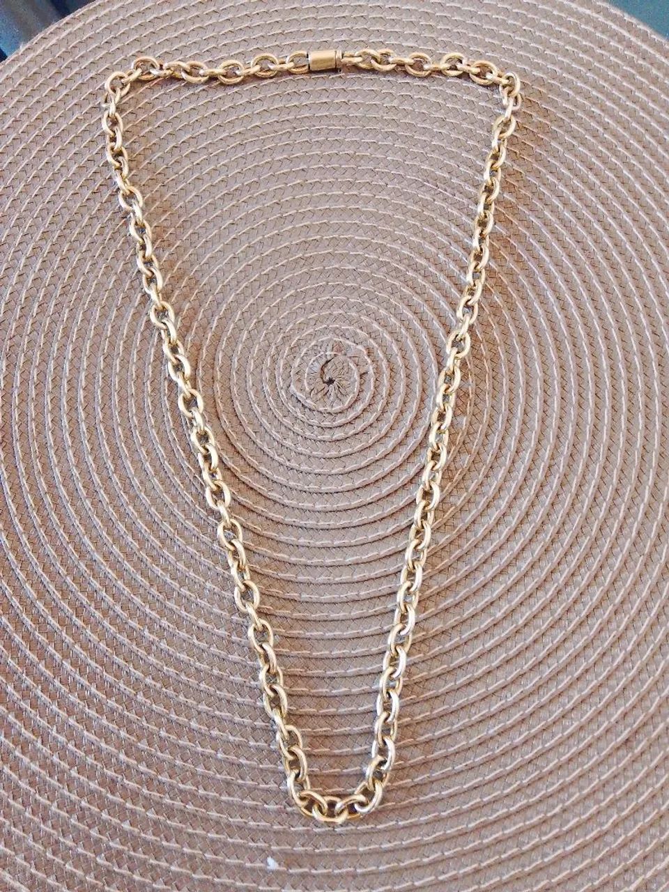 Cordão em moeda antiga