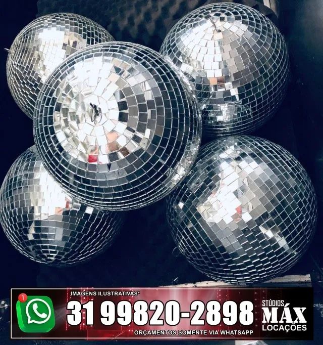 Aluguel de globo espelhados para boates e eventos - Foto 4