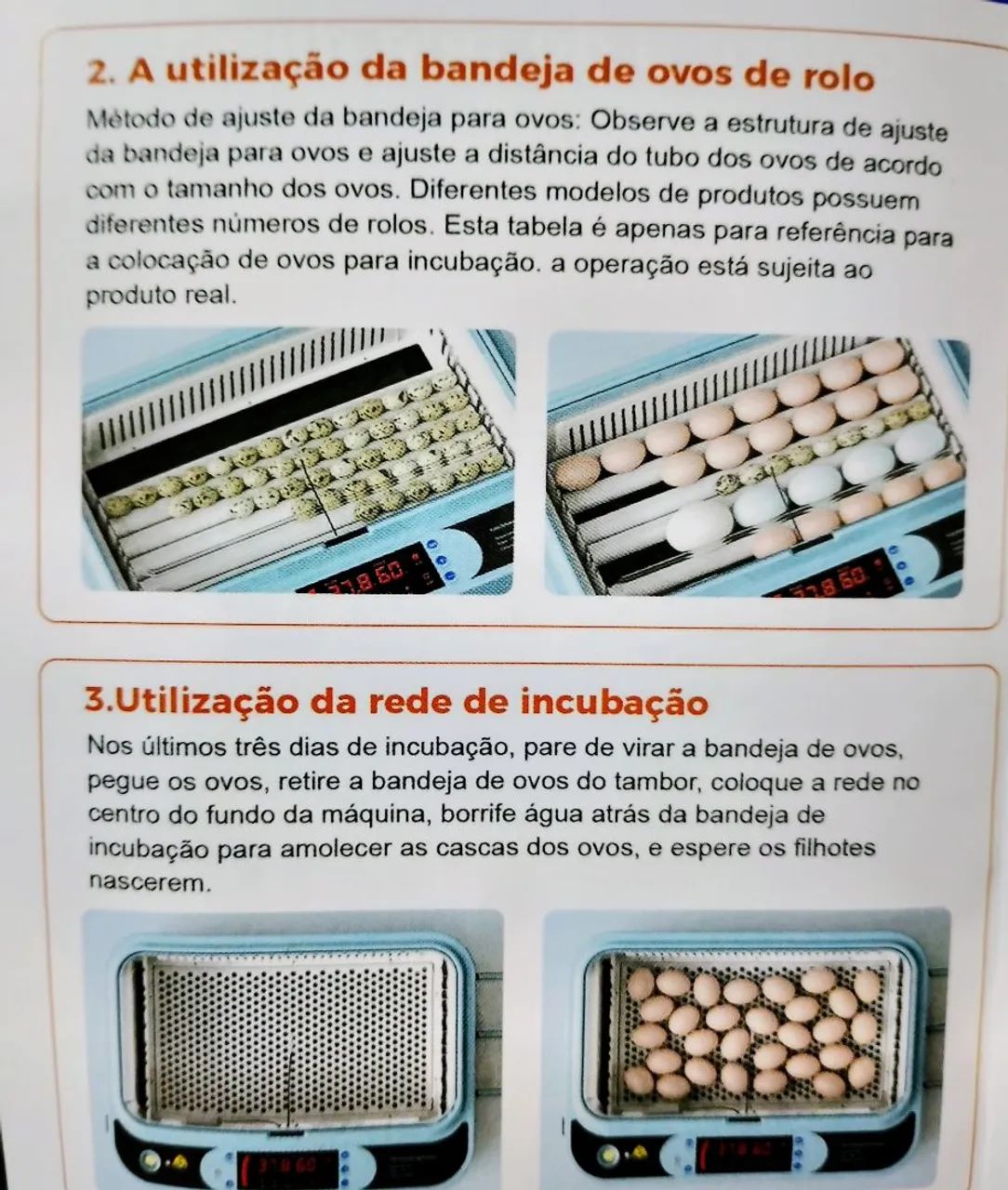 Chocadeira - incubadora de ovos  - Foto 4