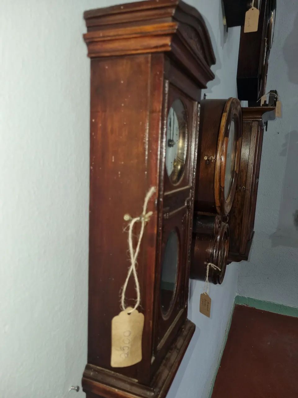 Antigo relógio de parede Ansonia. ( 50 cm) - Foto 3
