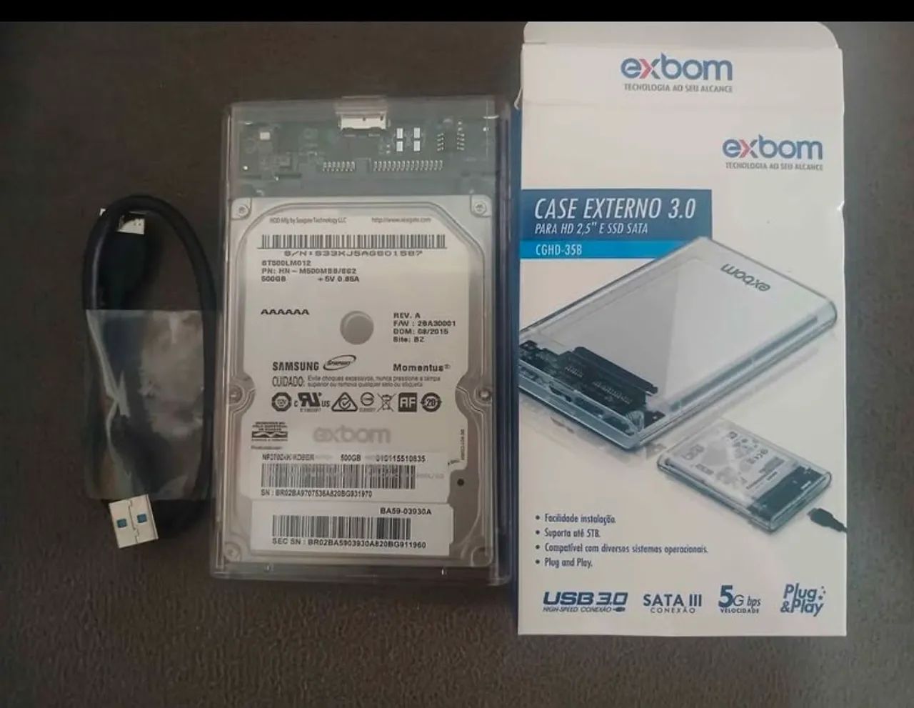 Hd externo 3.0 samsung