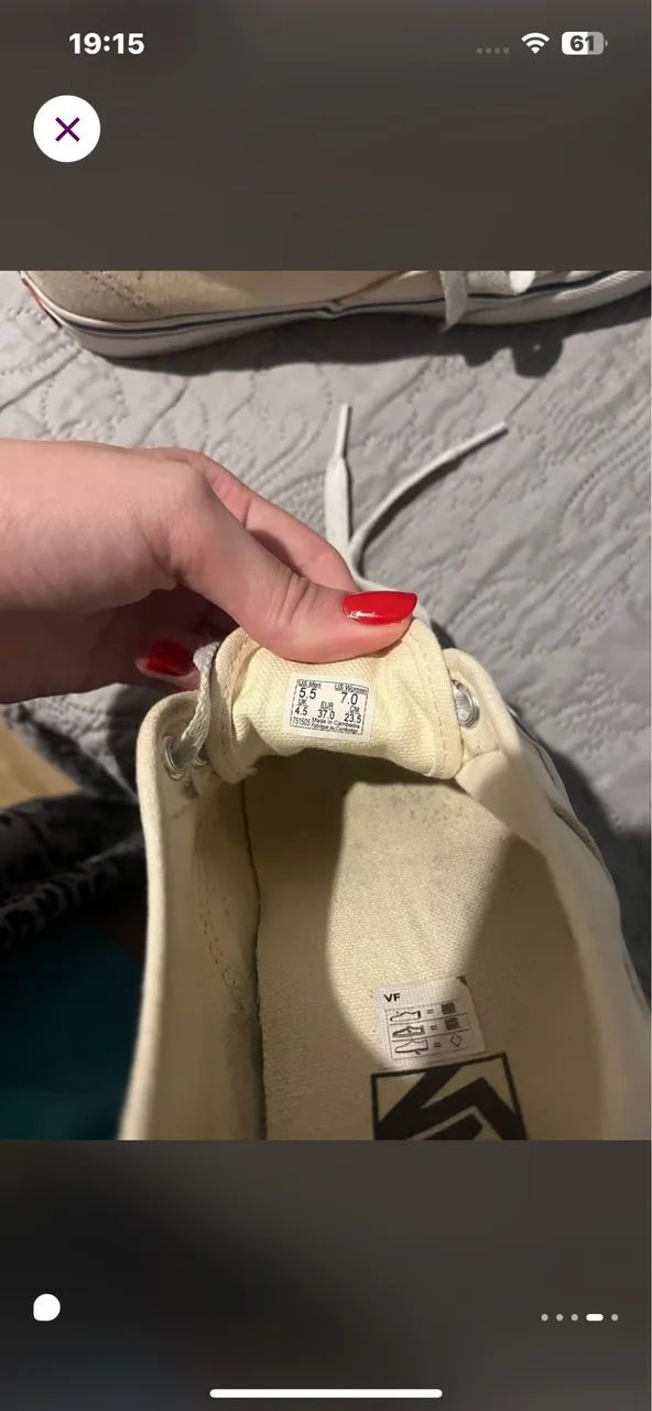 Vans authentic off white - Foto 3