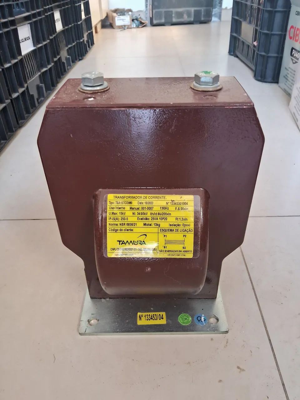 TC ISOLAÇÃO A SECO 15KV - TAMURA - Foto 3