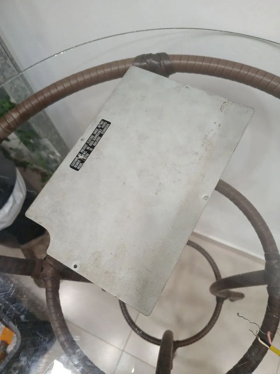 Tampa inferior do tape deck Marantz Model 5000 - Foto 5