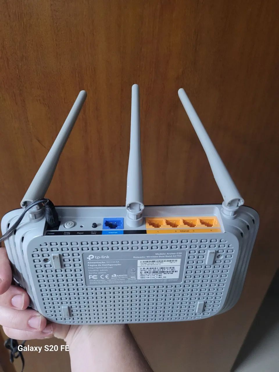 Roteador wifi Tp-link Archer C20 V5 - Foto 2