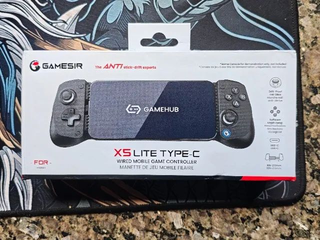 Controle Celular GameSir X5 Lite Type-C - Efeito Hall Anti-Drift (iOS e Android)