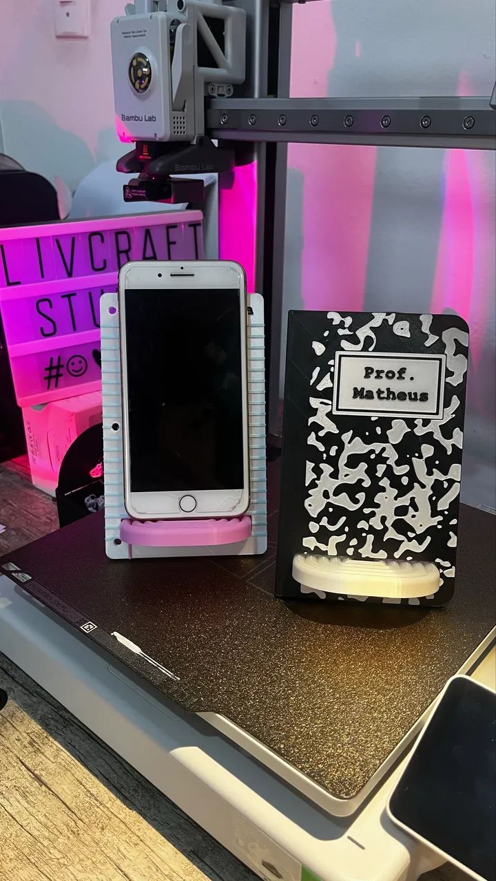 Suporte de Celular Personalizado | Presente Dia dos Professores ? - Foto 5