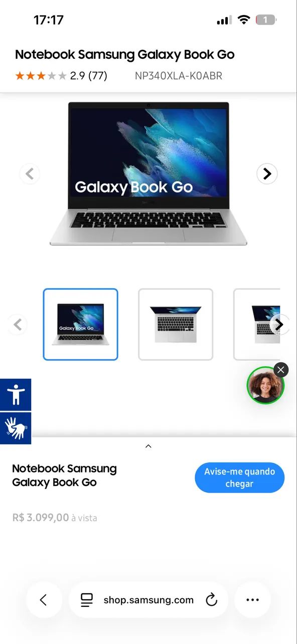 Galaxy Book Go - Foto 3