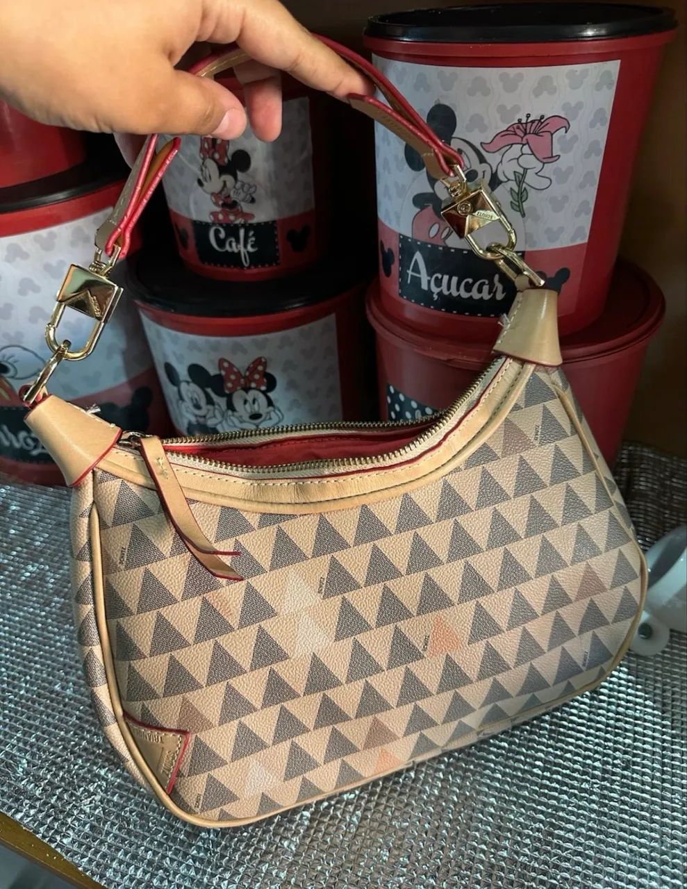 Bolsa Schutz triangle - Foto 3