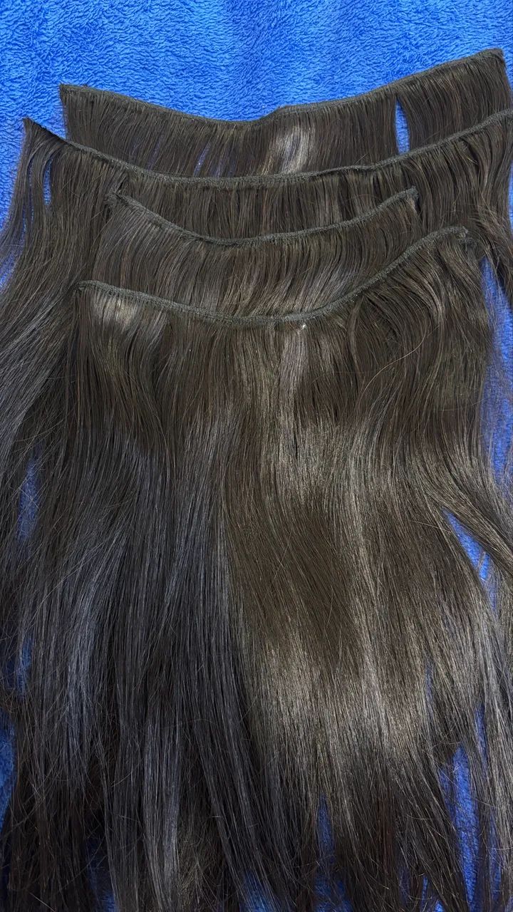 CABELO HUMANO 50 CM - Foto 2