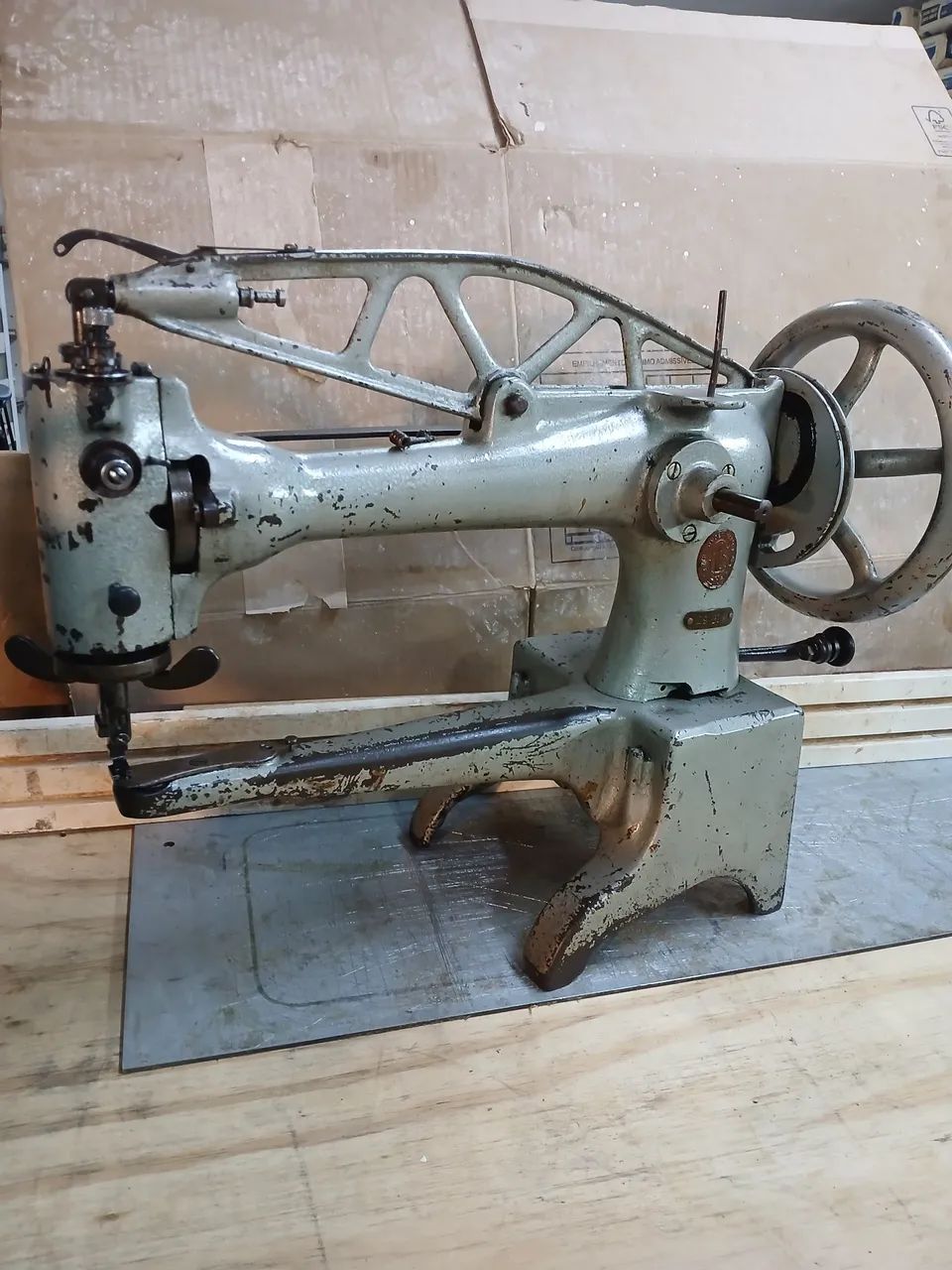 Máquina de costura couro,sapateiro - Foto 2