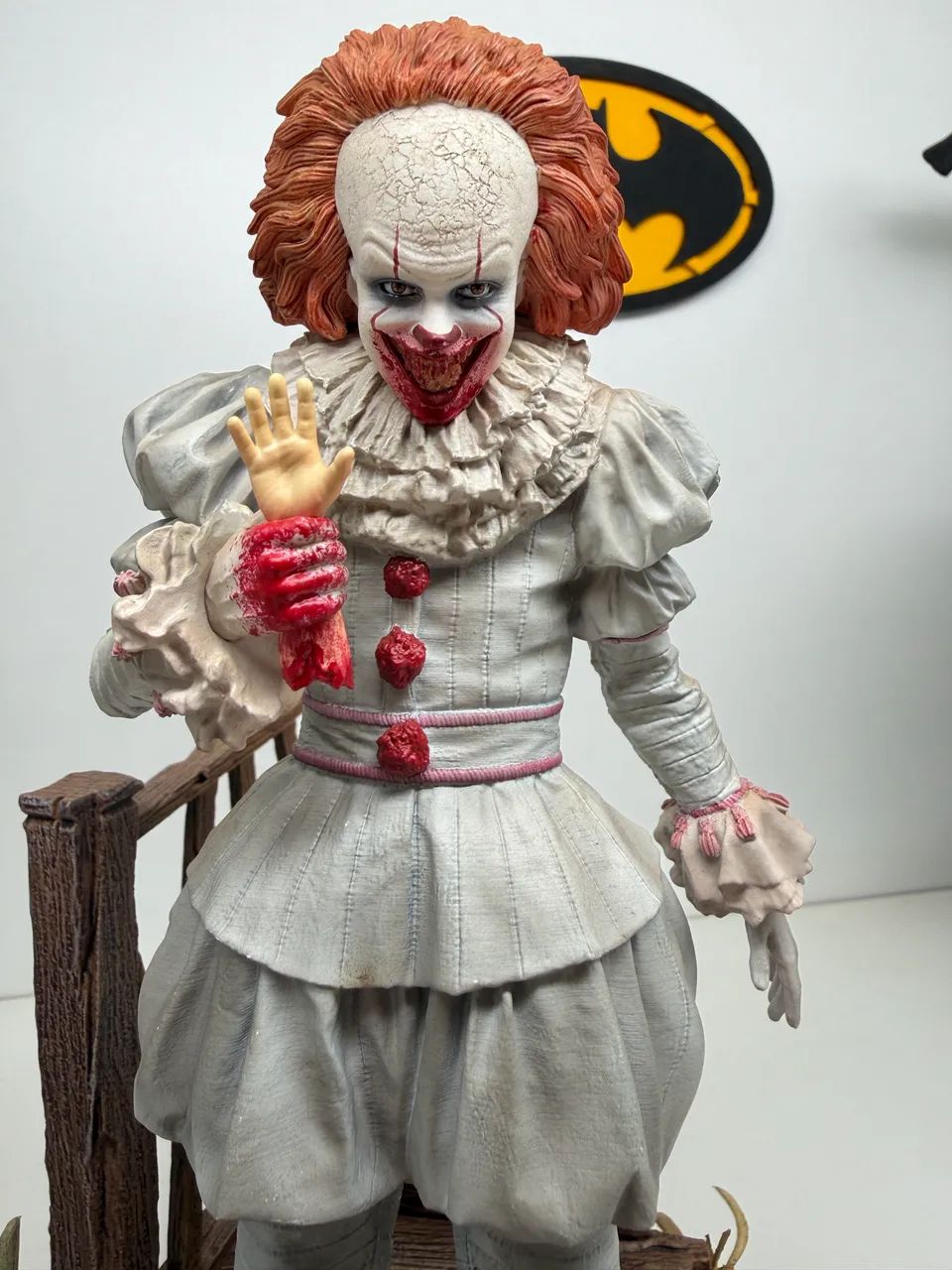 Pennywise - IT - Iron Studios - Perfeito na Caixa - Completo
