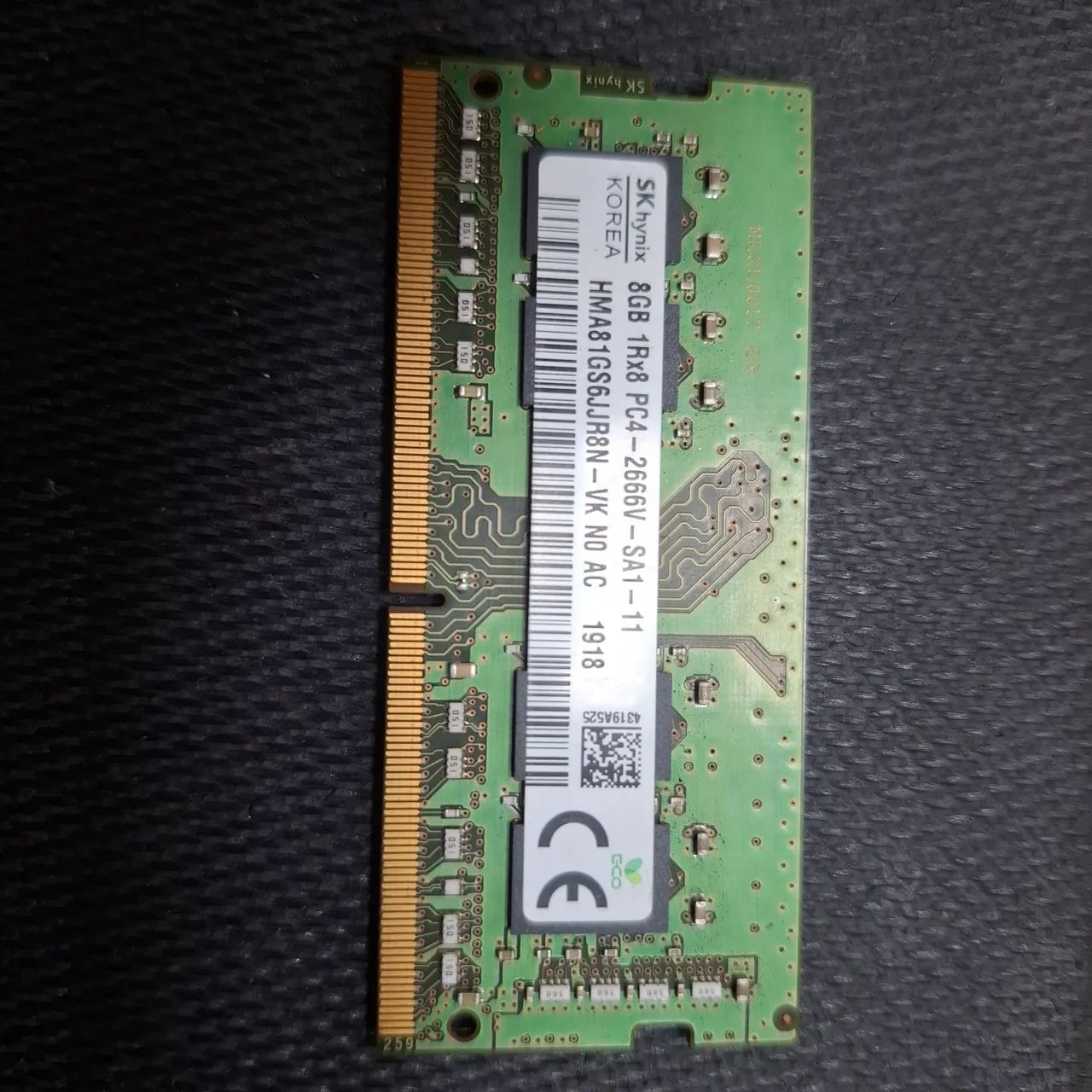 Memória Ram DDR4 8G