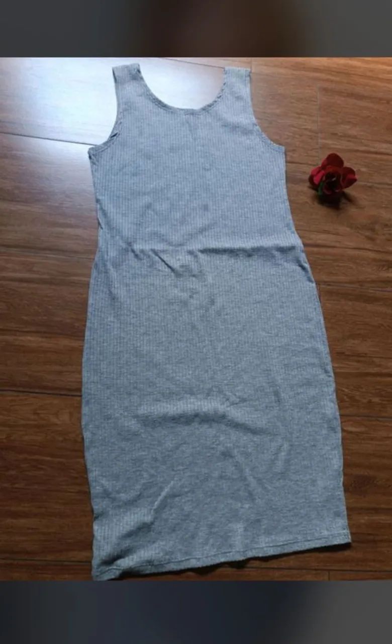 Vestido cinza  - Foto 3